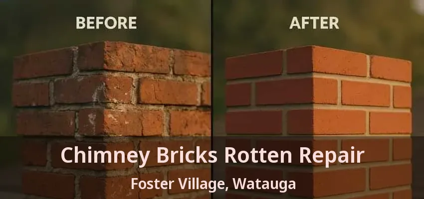 Chimney Bricks Rotten Repair Foster Village, Watauga - TX