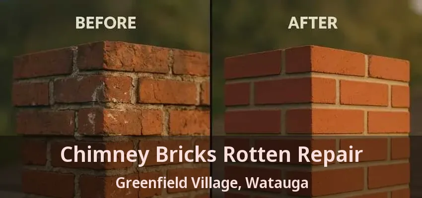 Chimney Bricks Rotten Repair Greenfield Village, Watauga - TX