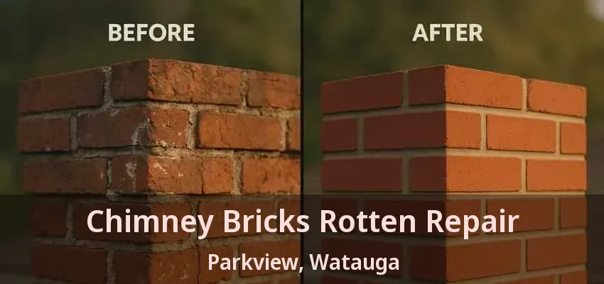 Chimney Bricks Rotten Repair Parkview, Watauga - TX