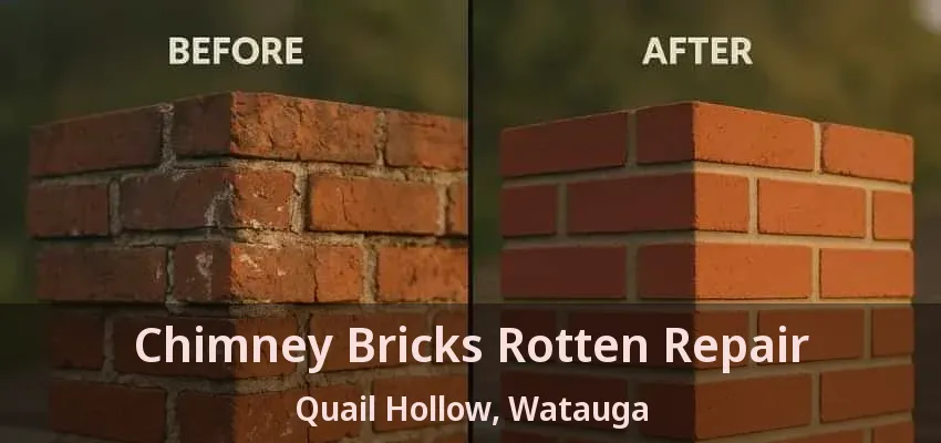 Chimney Bricks Rotten Repair Quail Hollow, Watauga - TX