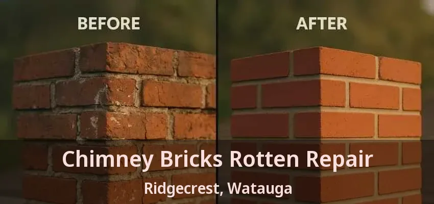 Chimney Bricks Rotten Repair Ridgecrest, Watauga - TX