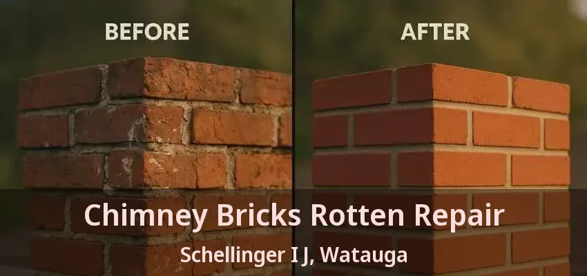 Chimney Bricks Rotten Repair Schellinger I J, Watauga - TX