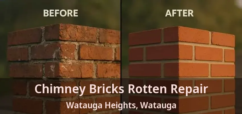 Chimney Bricks Rotten Repair Watauga Heights, Watauga - TX