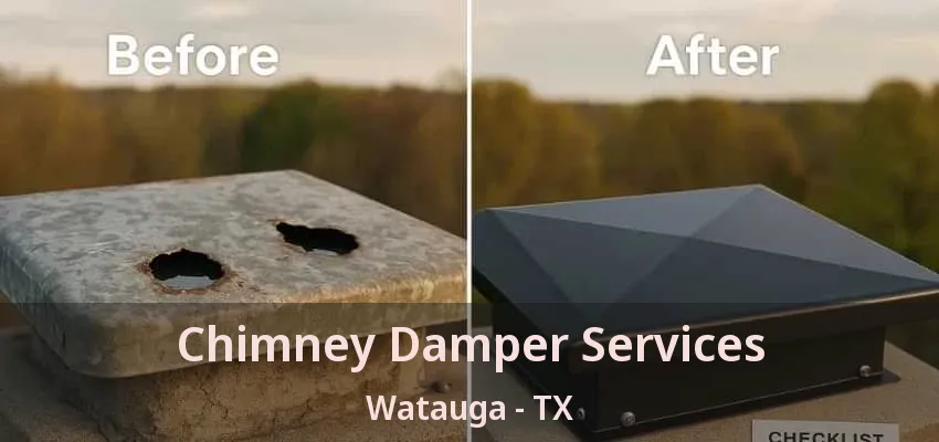 Chimney Damper Services Watauga - TX