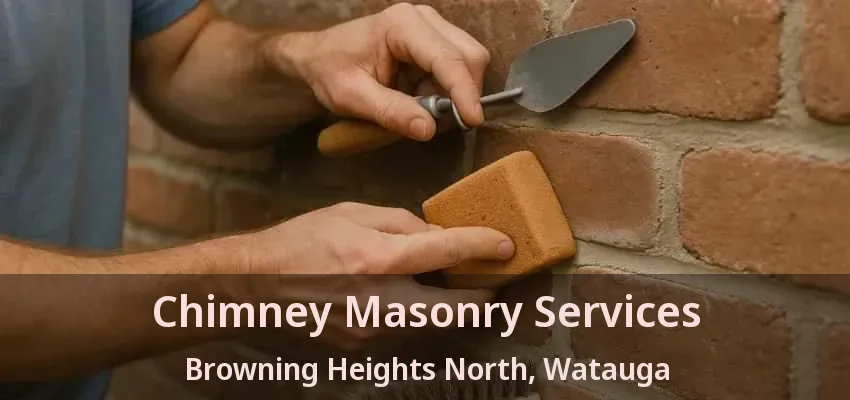 Chimney Masonry Services Browning Heights North, Watauga - TX