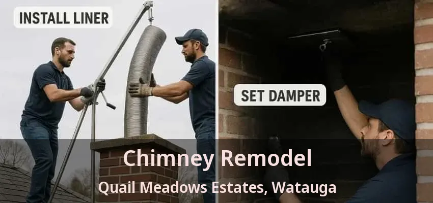 Chimney Remodel Quail Meadows Estates, Watauga - TX