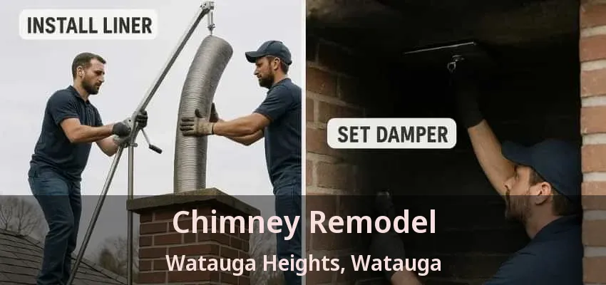Chimney Remodel Watauga Heights, Watauga - TX