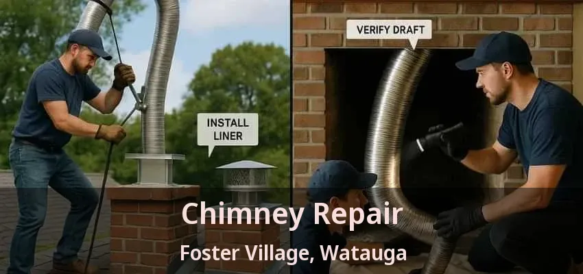 Chimney Repair Foster Village, Watauga - TX