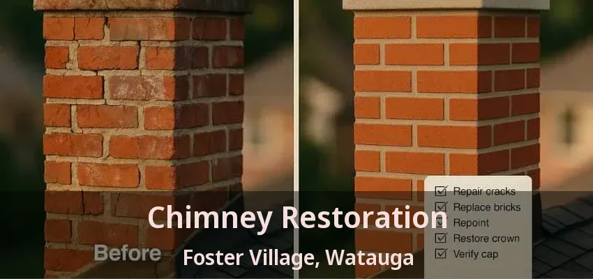 Chimney Restoration Foster Village, Watauga - TX