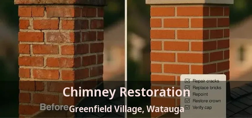 Chimney Restoration Greenfield Village, Watauga - TX