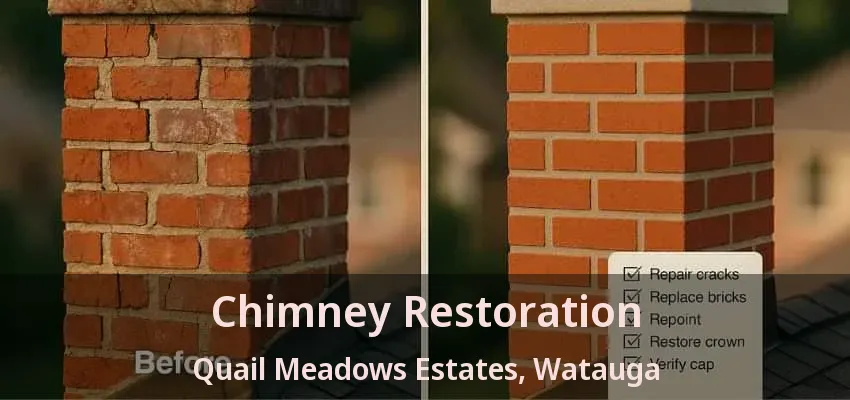 Chimney Restoration Quail Meadows Estates, Watauga - TX