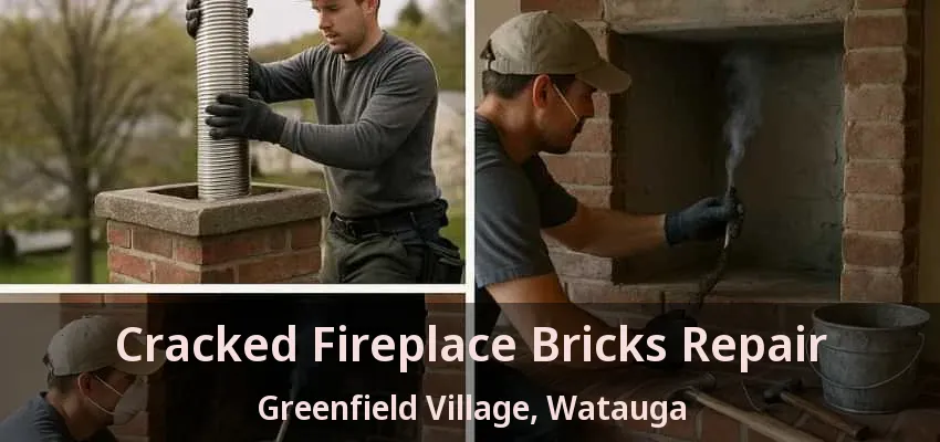 Cracked Fireplace Bricks Repair Greenfield Village, Watauga - TX