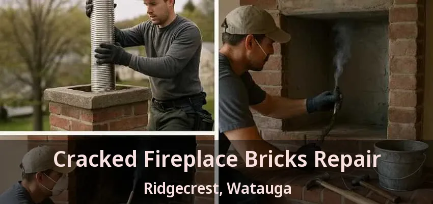 Cracked Fireplace Bricks Repair Ridgecrest, Watauga - TX