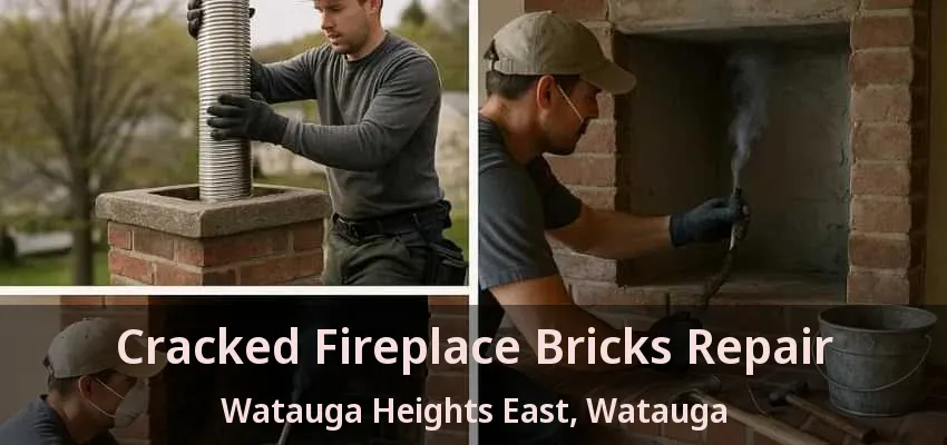 Cracked Fireplace Bricks Repair Watauga Heights East, Watauga - TX