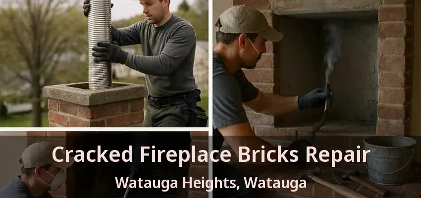 Cracked Fireplace Bricks Repair Watauga Heights, Watauga - TX