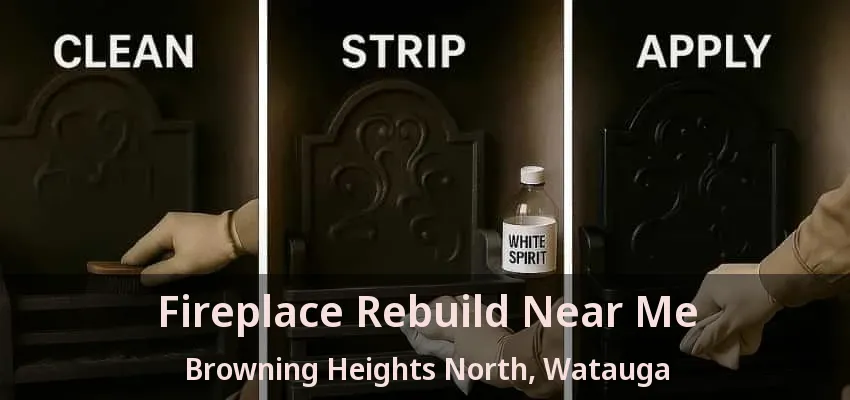 Fireplace Rebuild Near Me Browning Heights North, Watauga - TX