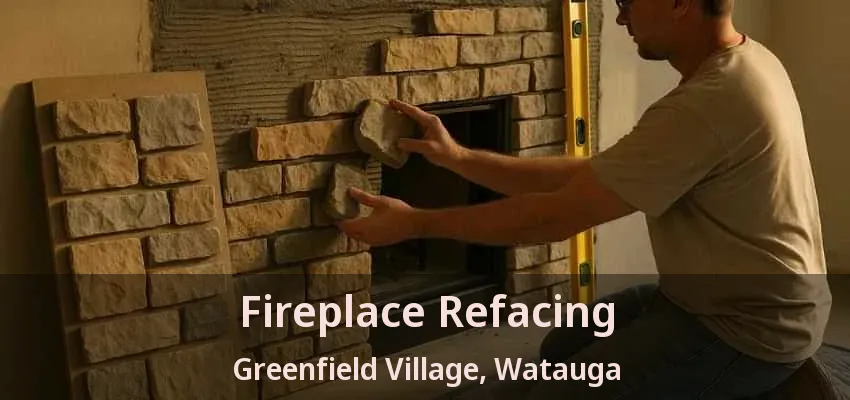 Fireplace Refacing Greenfield Village, Watauga - TX