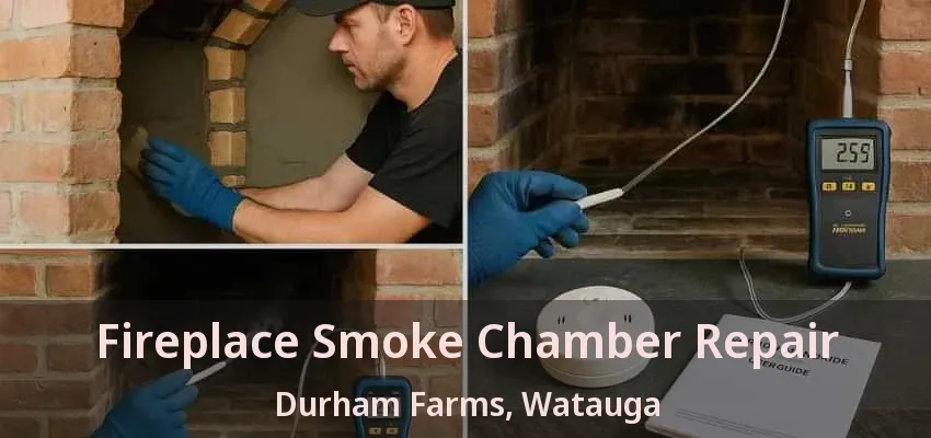 Fireplace Smoke Chamber Repair Durham Farms, Watauga - TX