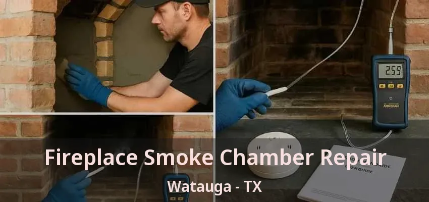 Fireplace Smoke Chamber Repair Watauga - TX