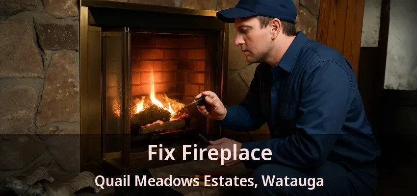 Fix Fireplace Quail Meadows Estates, Watauga - TX
