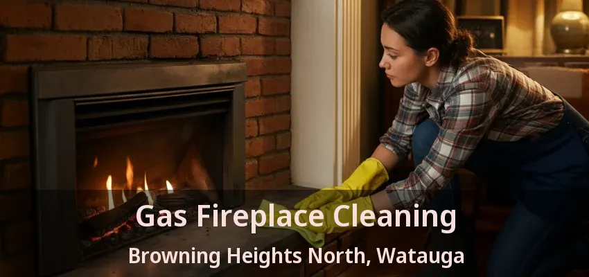 Gas Fireplace Cleaning Browning Heights North, Watauga - TX
