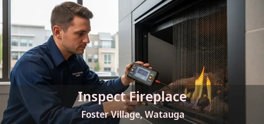 Inspect Fireplace Foster Village, Watauga - TX
