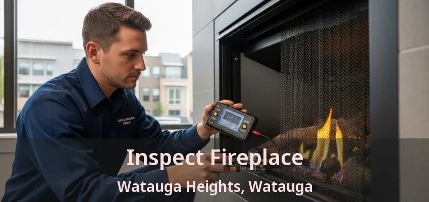 Inspect Fireplace Watauga Heights, Watauga - TX