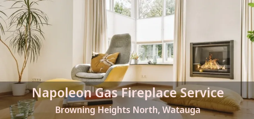 Napoleon Gas Fireplace Service Browning Heights North, Watauga - TX