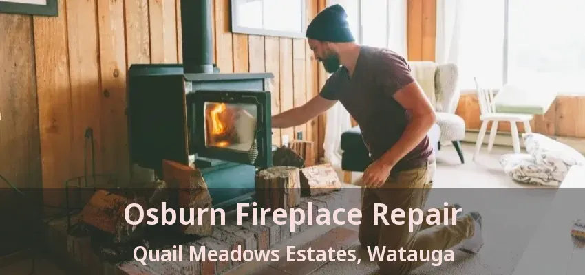 Osburn Fireplace Repair Quail Meadows Estates, Watauga - TX