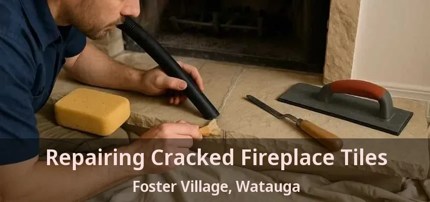 Repairing Cracked Fireplace Tiles Foster Village, Watauga - TX