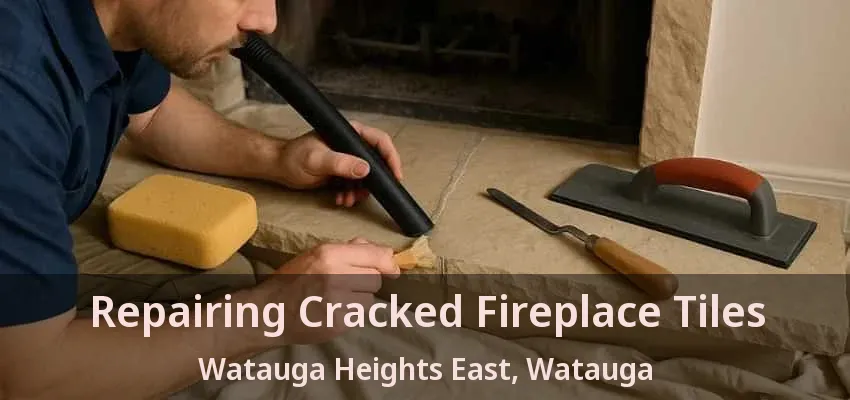 Repairing Cracked Fireplace Tiles Watauga Heights East, Watauga - TX