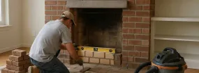 Fireplace Rebuild Foster Village, Watauga