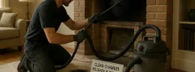 Fireplace Smoke Chamber Repair Foster Village, Watauga
