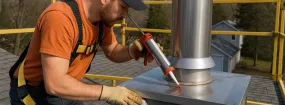 Prefab Chimney Installation Foster Village, Watauga